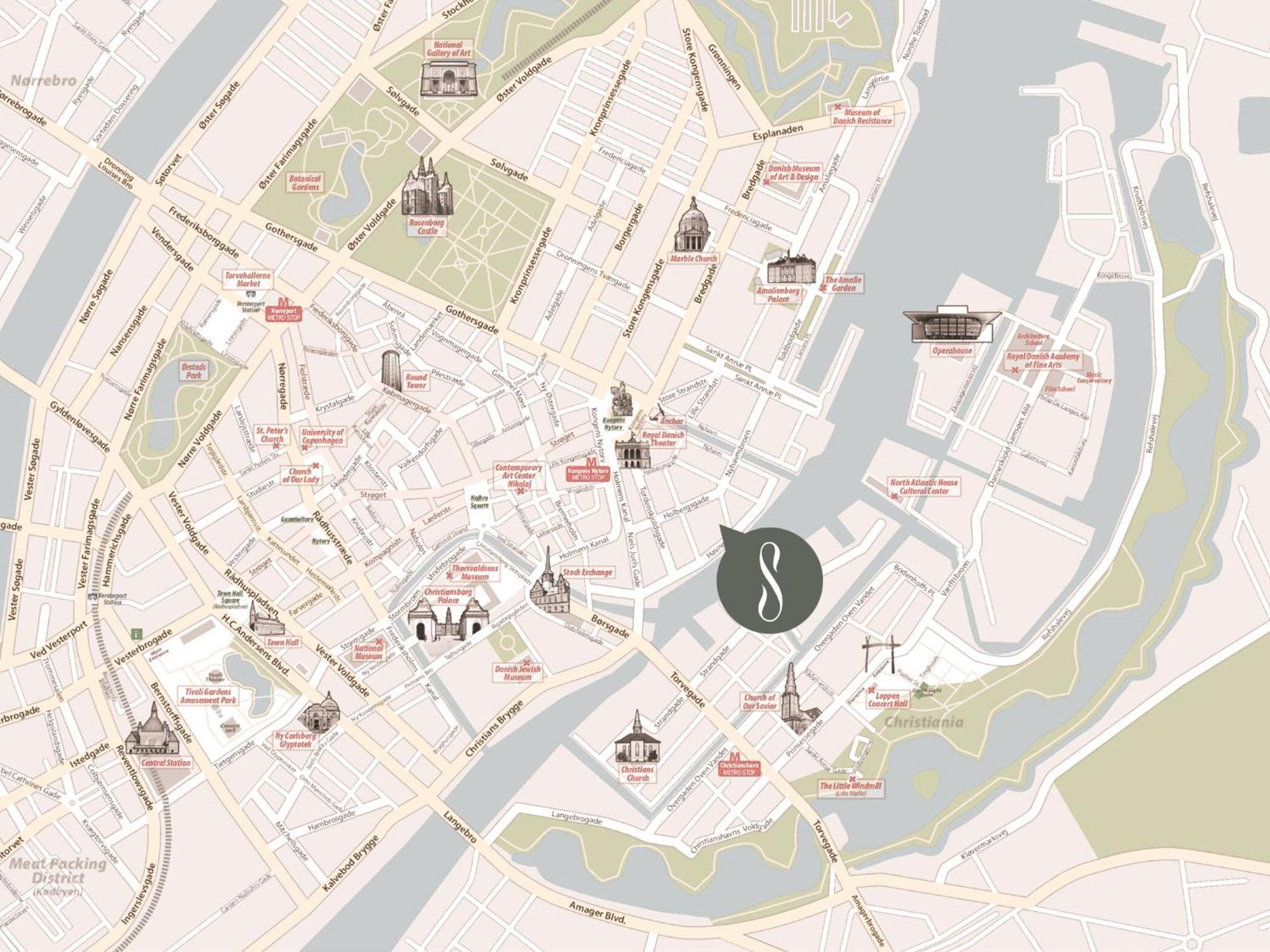 Sanders Noble - Fantastic 4-Bdr Apt In The Capital Copenhagen Luaran gambar